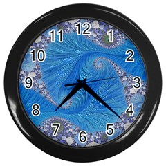 Fractal Artwork Artwork Fractal Art Wall Clock (Black)