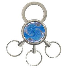 Fractal Artwork Artwork Fractal Art 3-Ring Key Chains