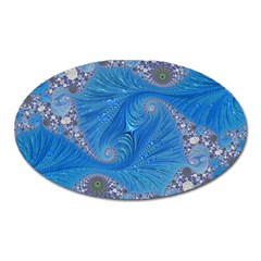 Fractal Artwork Artwork Fractal Art Oval Magnet