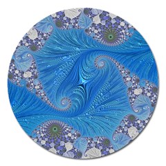 Fractal Artwork Artwork Fractal Art Magnet 5  (Round)