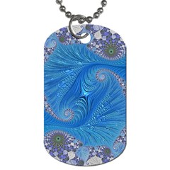 Fractal Artwork Artwork Fractal Art Dog Tag (One Side)