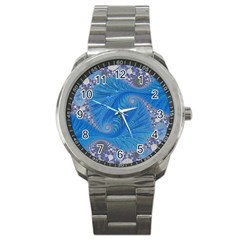 Fractal Artwork Artwork Fractal Art Sport Metal Watch