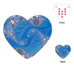 Fractal Artwork Artwork Fractal Art Playing Cards (Heart) Front