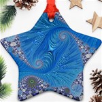 Fractal Artwork Artwork Fractal Art Star Ornament (Two Sides) Front