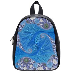 Fractal Artwork Artwork Fractal Art School Bag (Small)