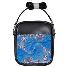 Fractal Artwork Artwork Fractal Art Girls Sling Bag