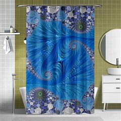 Fractal Artwork Artwork Fractal Art Shower Curtain 48  x 72  (Small) 