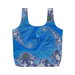 Fractal Artwork Artwork Fractal Art Full Print Recycle Bag (M)