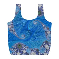 Fractal Artwork Artwork Fractal Art Full Print Recycle Bag (L)