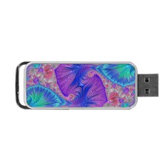 Fractal Artwork Art Design Portable Usb Flash (two Sides) by Pakrebo