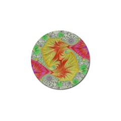 Fractal Artwork Fractal Artwork Golf Ball Marker by Pakrebo