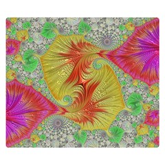 Fractal Artwork Fractal Artwork Double Sided Flano Blanket (small)  by Pakrebo