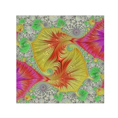 Fractal Artwork Fractal Artwork Small Satin Scarf (square) by Pakrebo