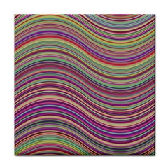 Wave Abstract Happy Background Face Towel