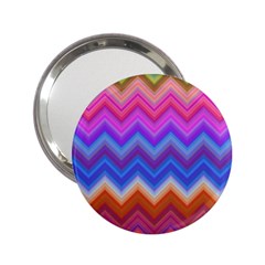 Pattern Chevron Zigzag Background 2 25  Handbag Mirrors by Pakrebo