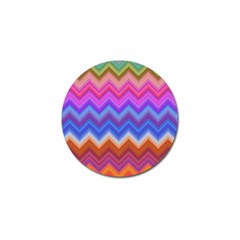 Pattern Chevron Zigzag Background Golf Ball Marker (10 Pack) by Pakrebo