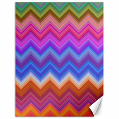 Pattern Chevron Zigzag Background Canvas 18  X 24  by Pakrebo