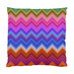 Pattern Chevron Zigzag Background Standard Cushion Case (one Side) by Pakrebo