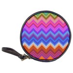 Pattern Chevron Zigzag Background Classic 20-CD Wallets Front