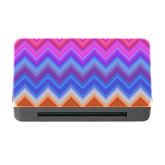 Pattern Chevron Zigzag Background Memory Card Reader With Cf