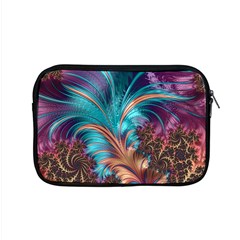 Feather Fractal Artistic Design Apple Macbook Pro 15  Zipper Case by Pakrebo