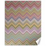 Chevron Colorful Background Vintage Canvas 11  x 14  10.95 x13.48  Canvas - 1