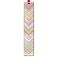 Chevron Colorful Background Vintage Large Book Marks