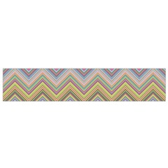 Chevron Colorful Background Vintage Small Flano Scarf by Pakrebo