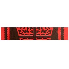 Red Present Large Flano Scarf 