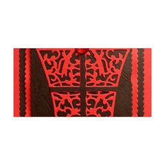 Red Present Yoga Headband by DeneWestUK