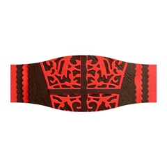 Red Present Stretchable Headband by DeneWestUK