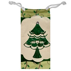 Oh Christmas Tree Jewelry Bag by DeneWestUK