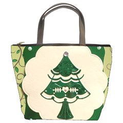 Oh Christmas Tree Bucket Bag by DeneWestUK