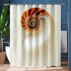 Nautilus  Shower Curtain 60  X 72  (medium)  by WensdaiAmbrose