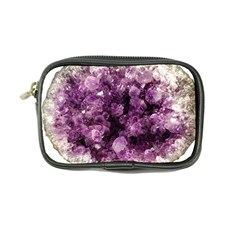 Amethyst Purple Violet Geode Slice Coin Purse by genx