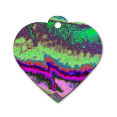 Clienmapcoat Dog Tag Heart (One Side)