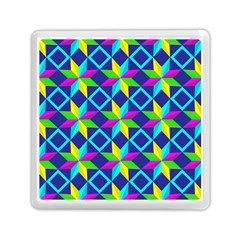 Pattern Star Abstract Background Memory Card Reader (square) by Pakrebo