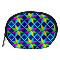 Pattern Star Abstract Background Accessory Pouch (medium) by Pakrebo