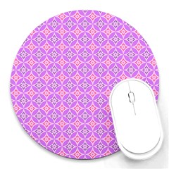 Wreath Differences Round Mousepads by Pakrebo