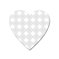 Seamless Background Abstract Vector Heart Magnet