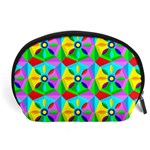 Star Texture Template Design Accessory Pouch (Large) Front