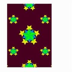 Pattern Star Vector Multi Color Large Garden Flag (Two Sides)