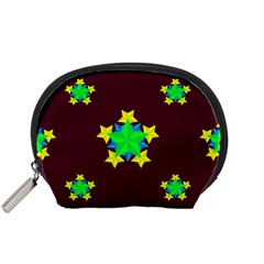 Pattern Star Vector Multi Color Accessory Pouch (Small)