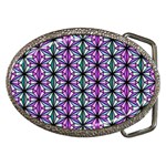 Geometric Patterns Triangle Seamless Belt Buckles Front