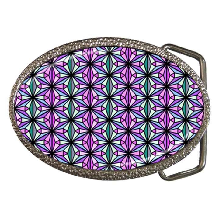 Geometric Patterns Triangle Seamless Belt Buckles