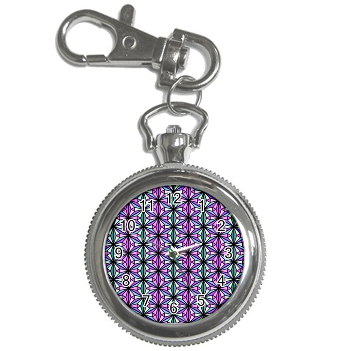 Geometric Patterns Triangle Seamless Key Chain Watches