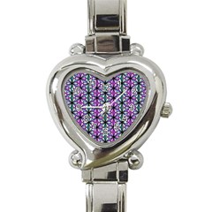 Geometric Patterns Triangle Seamless Heart Italian Charm Watch