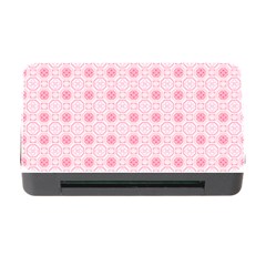 Traditional Patterns Pink Octagon Memory Card Reader With Cf