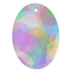 Abstract Background Texture Ornament (oval) by Pakrebo