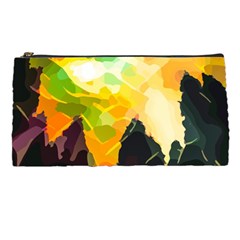 Forest Trees Nature Wood Green Pencil Cases by Pakrebo